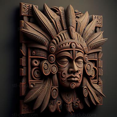 3D model st aztec (STL)